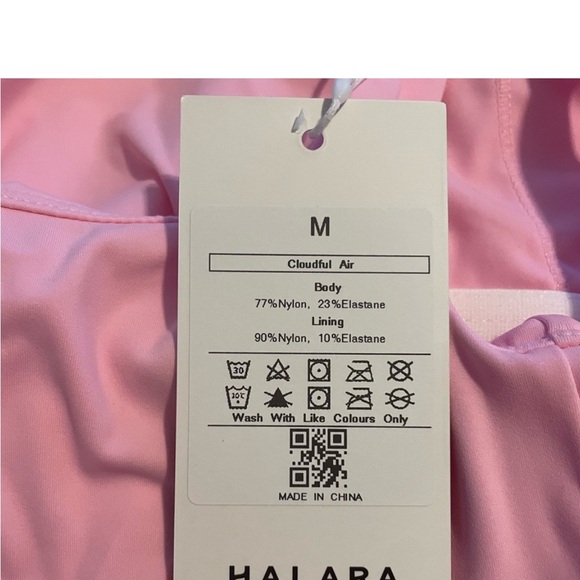 NWT MEDIUM HALARA Softlyzero pink dress - Picture 3 of 6